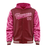 Custom Crimson Red Pink Jacket