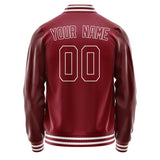 Custom Crimson Red Crimson Red Jacket JA1515151518B31815