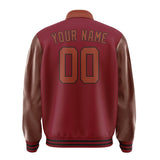 Custom Crimson Red Coral Red Jacket