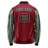 Custom Crimson Red Blue Green Jacket JA151527151717272717