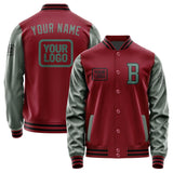 Custom Crimson Red Blue Green Jacket