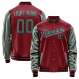 Custom Crimson Red Blue Green Jacket