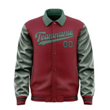 Custom Crimson Red Blue Green Jacket