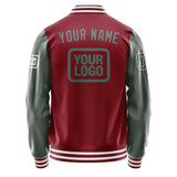 Custom Crimson Red Blue Green Jacket JA151527151818272718