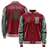 Custom Crimson Red Blue Green Jacket