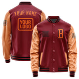 Custom Crimson Red Orange Jacket