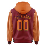 Custom Crimson Red Orange Jacket