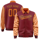 Custom Crimson Red Orange Jacket