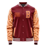 Custom Crimson Red Orange Jacket JA151528151818282818