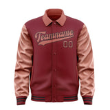 Custom Crimson Red Copper Rose Jacket