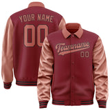 Custom Crimson Red Copper Rose Jacket