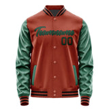 Custom Coral Red Green Jacket JA1616051617B21705