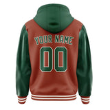 Custom Coral Red Green Jacket