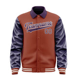Custom Coral Red Purple Jacket