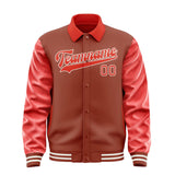 Custom Coral Red Orange Red Jacket