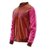 Custom Coral Red Pink Jacket JA1616131617B21713