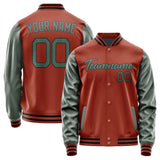 Custom Coral Red Blue Green Jacket