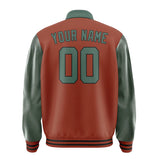 Custom Coral Red Blue Green Jacket