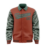 Custom Coral Red Blue Green Jacket