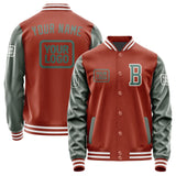 Custom Coral Red Blue Green Jacket