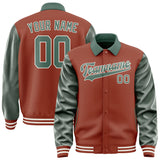 Custom Coral Red Blue Green Jacket