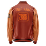 Custom Coral Red Orange Jacket JA161628161717282817