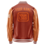 Custom Coral Red Orange Jacket JA161628161818282818