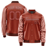 Custom Coral Red Copper Rose Jacket