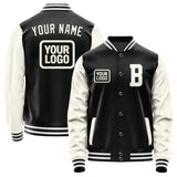 Custom Black Cream Jacket JA171703171818030318