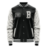 Custom Black Gray Jacket JA171704171818040418