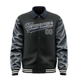 Custom Black Navy Jacket