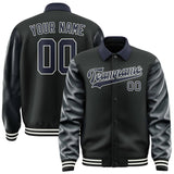 Custom Black Navy Jacket