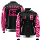 Custom Black Pink Jacket JA171713171818131318