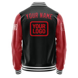 Custom Black Red Jacket JA171714171818141418