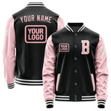 Custom Black Light Pink Jacket