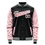 Custom Black Light Pink Jacket JA1717211718B31821