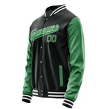 Custom Black Emerald Green Jacket JA1717241718B31824