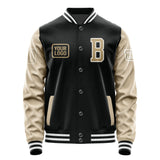 Custom Black Light Khaki Jacket JA171725171818252518