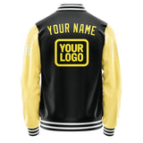 Custom Black Light Yellow Jacket JA171726171818262618