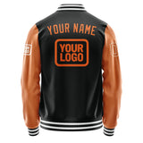 Custom Black Orange Jacket JA171728171818282818