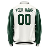 Custom White Green Jacket JA1818051817B31705