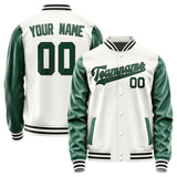 Custom White Green Jacket JA1818051817B31705