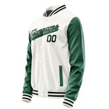 Custom White Green Jacket JA1818051817B31705