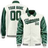 Custom White Green Jacket