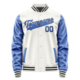 Custom White Sky Blue Jacket JA1818091817B31709