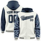 Custom White Blue Jacket