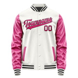 Custom White Pink Jacket JA1818131817B31713