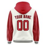 Custom White Red Jacket