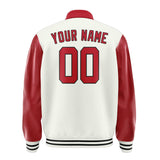 Custom White Red Jacket