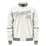 Custom White White Jacket JA1818181817B31718